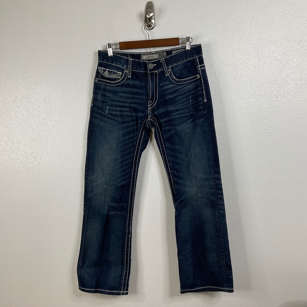 BKE Denim Carter Straight Leg Jeans Size 30 Short